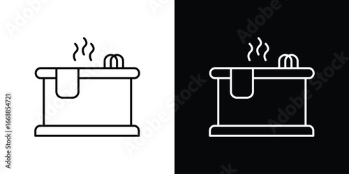 Jacuzzi icons. vector symbol illustrations.