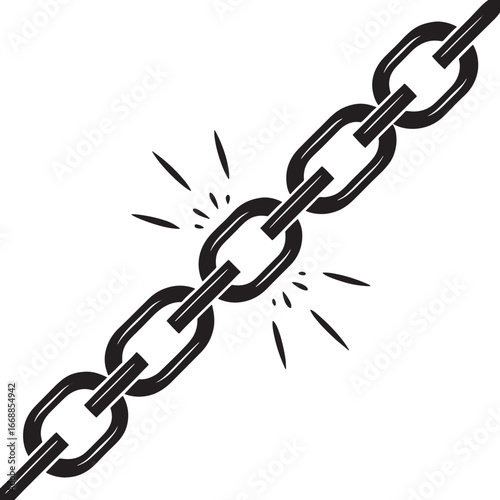 Broken Chain Symbol
