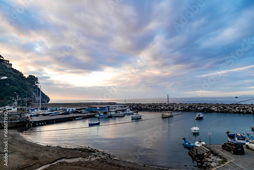 Wallpaper Mural Sorrento coast, Italy. Panoramic realistic view of Sorrento city in the winter Torontodigital.ca