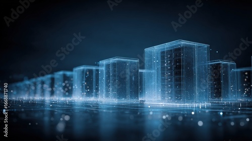 Abstract Network Data Servers: Digital Technology Infrastructure for Cloud Computing and Data Storage