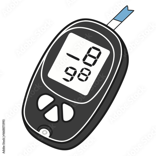 Glucose meter, a vital medical device for monitoring blood sugar levels in diabetes management and healthcare