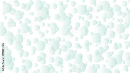 Seamless pattern with turquoise drops in the white background. Turquoise water background. Magic water drops wallpaper.