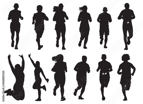 corrida, running, run, corre, corredor silhueta, 