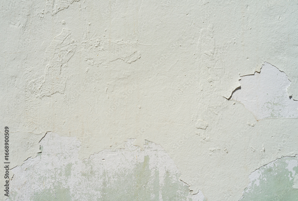 Fototapeta premium Old cracked painted wall background texture