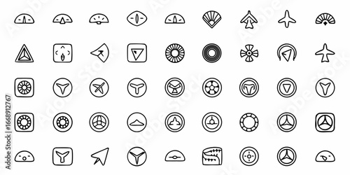 Collection of unique, hand-drawn vector icons for modern user interface design, perfect for apps, websites, and digital projects, enhance your branding