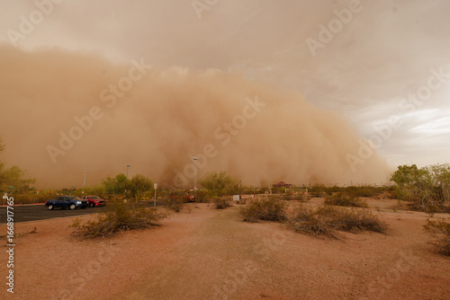 Dust storm wall haboob tempe phoenix arizona