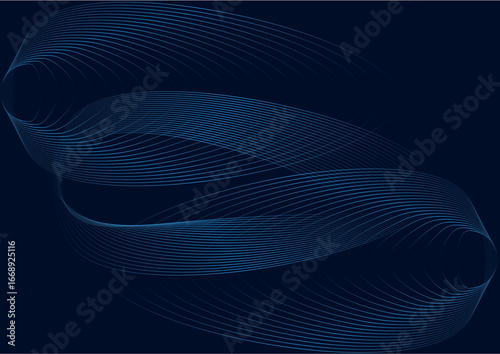abstract blue wave background