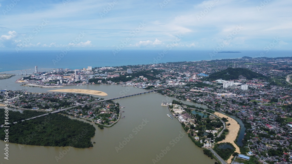 Fototapeta premium Kampung Bukit Datu Kuala Nerus Terengganu