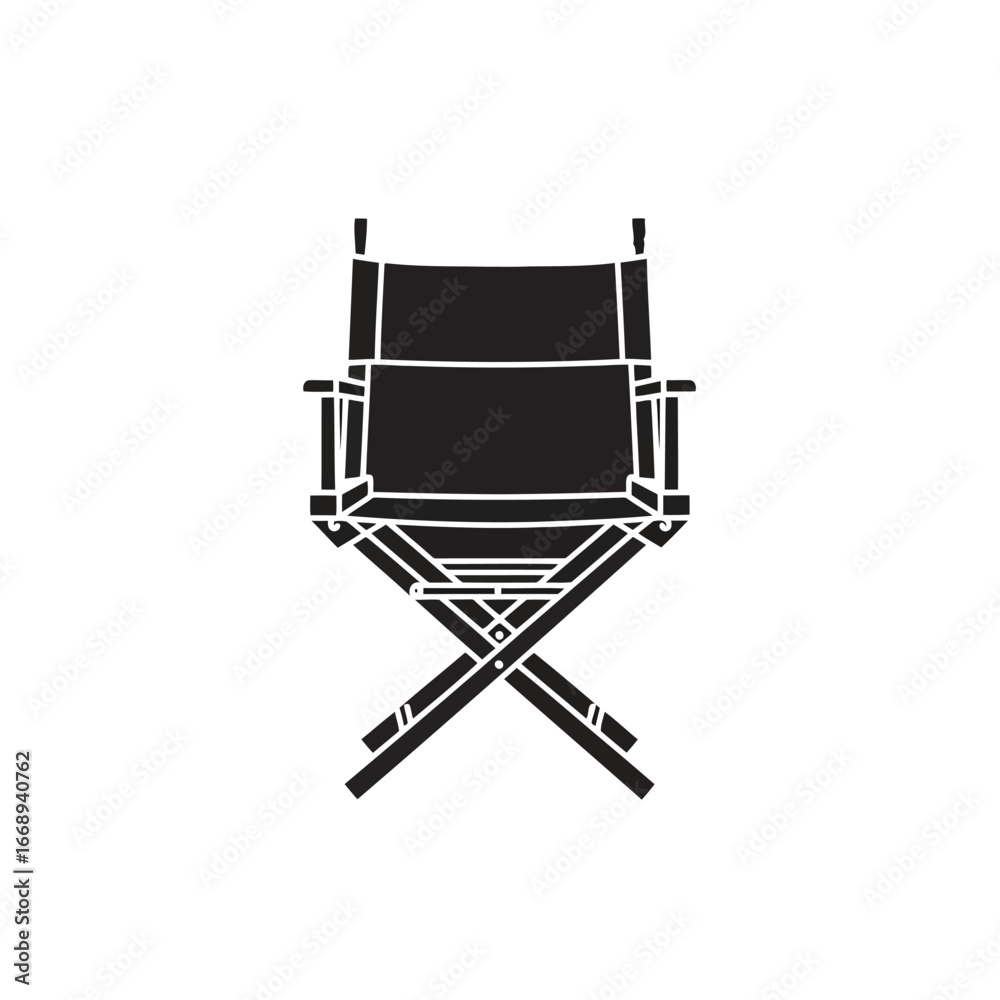 Fototapeta premium Director chair icon vector