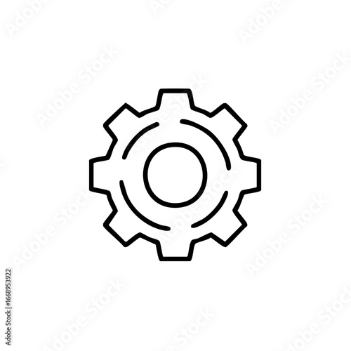 A gear, the icon of industry
