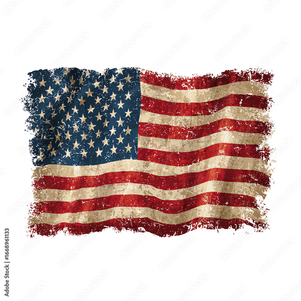 Obraz premium flag of usa