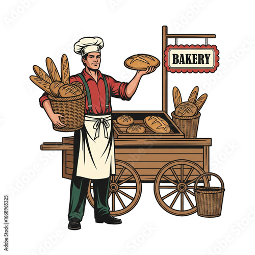 Bread seller