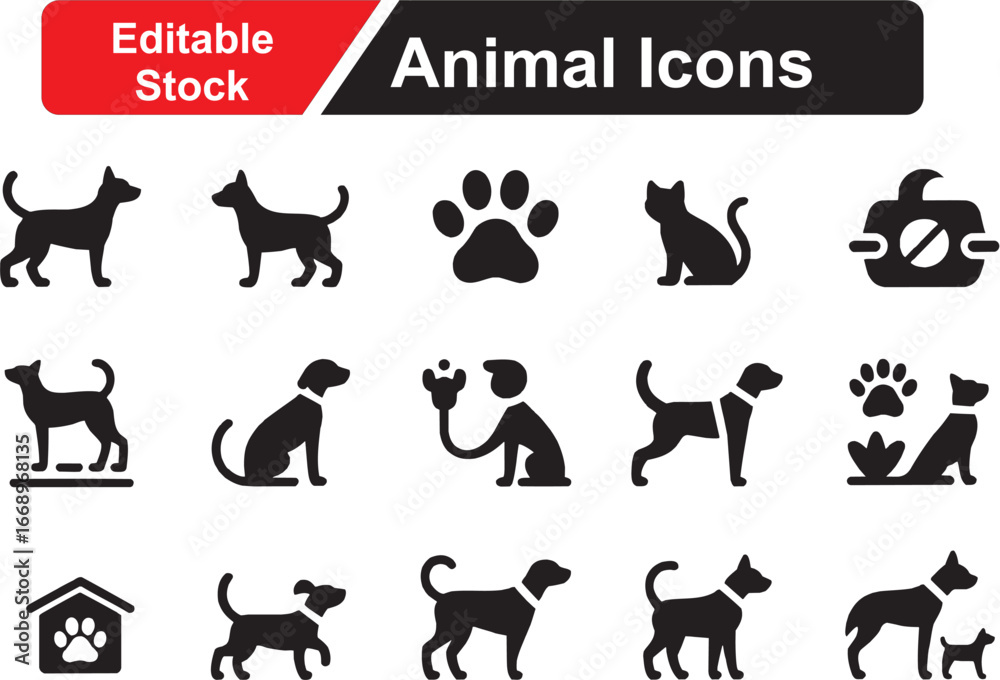 Obraz premium Green Screen Vector Icon Set, Video Editing, Background Removal, Chroma Key, Film Production, Media Icons