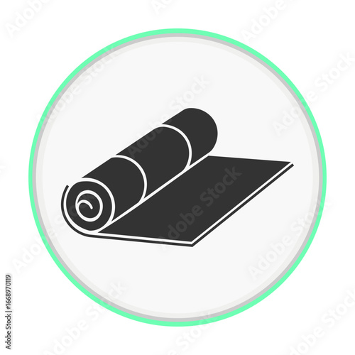 Yoga Mat Icon