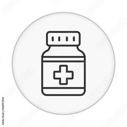 Medicine Bottle Icon
