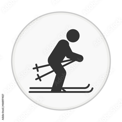 Skier Icon