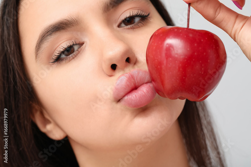 Young woman with beautiful ...