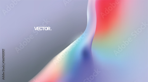 Abstract Color Flow Design tailored for the Modern Media landscape, showcasing vibrant aesthetics