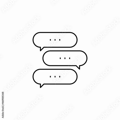 live chat icon sign vector