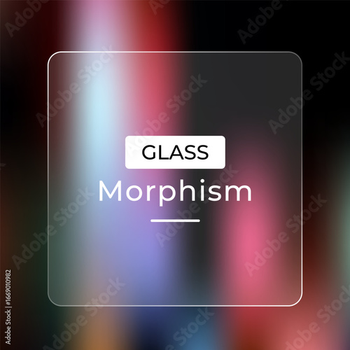 Soft glowing background with a frosted glass morphism effect and abstract texture