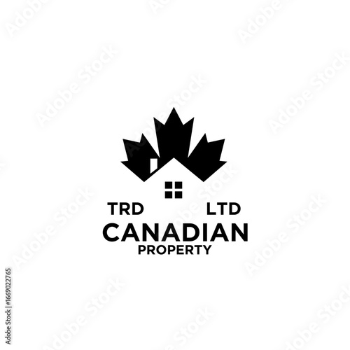 premium canadian property logo design