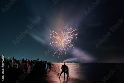 Fuochi di artificio- giochi di luce