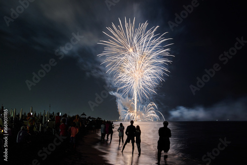 Fuochi di artificio- giochi di luce