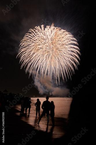 Fuochi di artificio- giochi di luce