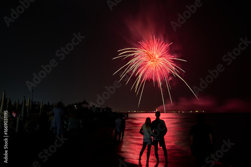 Fuochi di artificio- giochi di luce