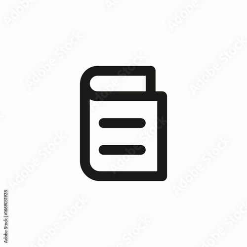 closed book icon sign vector