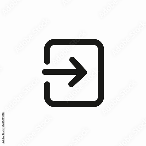 right arrow icon sign vector