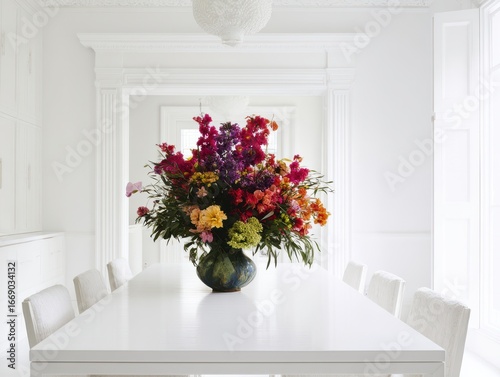 A vibrant floral arrangemen...