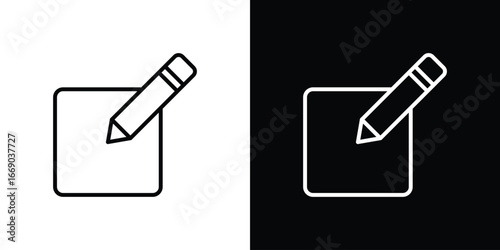 Register icon. Signs and symbols for mobile app, UI, UX