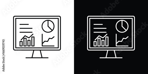 Dashboard icon. Signs and symbols for mobile app, UI, UX