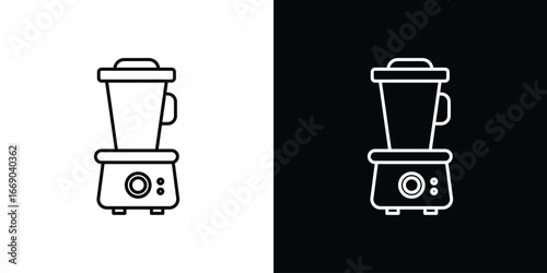Blender icon. Signs and symbols for mobile app, UI, UX