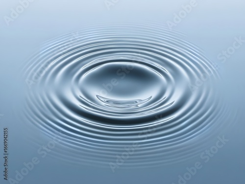 Abstract Water Ripple Circles Pattern Background Texture