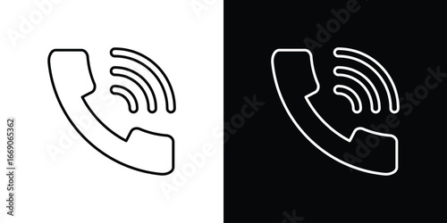 Phone call icon. Simple element illustration.