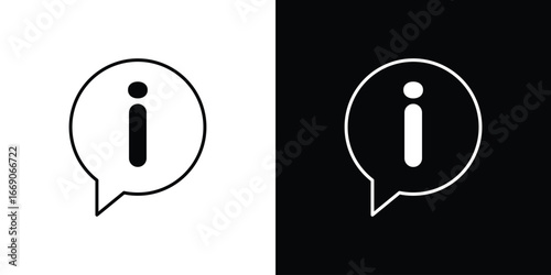 Information icon. Simple element illustration.