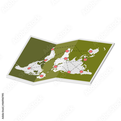 3D Isometric Flat Vector Illustration of Millitary Collection, Army Equipment. Item 18