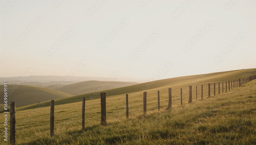 Fototapeta premium grassy field view beautiful eye catching view 