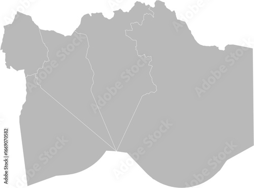 Blekinge, Sweden – administrative vector map with municipality boundaries (UTM projection, PPT-compatible & fully editable)