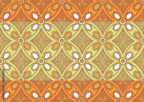 Very exclusive Indonesian batik motifs with various contemporary colors