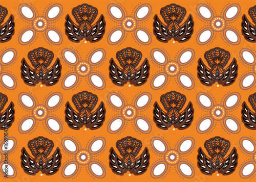 Very exclusive Indonesian batik motifs with various contemporary colors