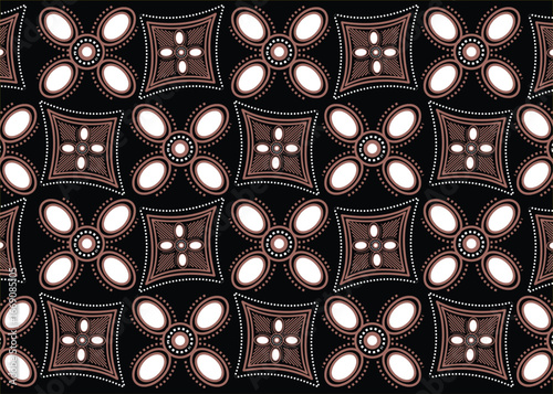 Very exclusive Indonesian batik motifs with various contemporary colors