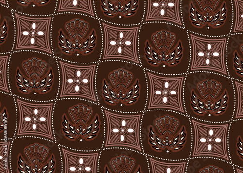 Very exclusive Indonesian batik motifs with various contemporary colors