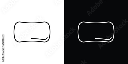 Soap icon. Simple Minimal Pictogram. Vector