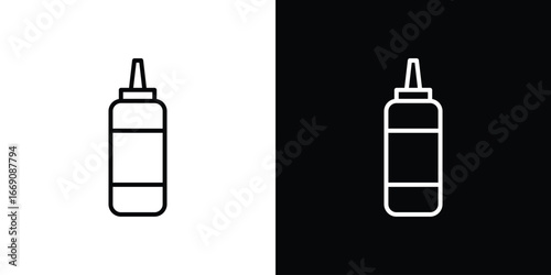 Sauce icon. Simple Minimal Pictogram. Vector