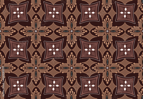 Very exclusive Indonesian batik motifs with various contemporary colors