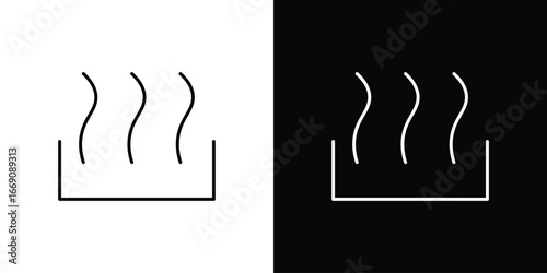 Heat icon. Simple Minimal Pictogram. Vector