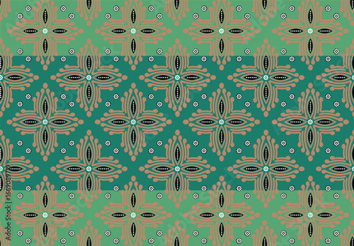 Very exclusive Indonesian batik motifs with various contemporary colors